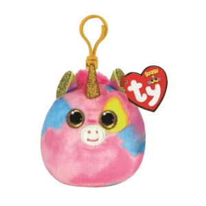 Fantasia Unicorn TY Beanie Baby Multicolor